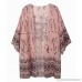 ZILIN Women's Beachwear Cover-ups Chiffon Printed Kimono Cardigan Beach Dress A B06XX44T6P